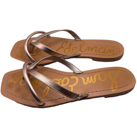 Sz 8 Sam Edelman Abbey Flip Flop Sandal - Picture 5 of 7